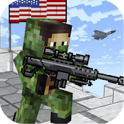 American Block Sniper Survival v 1.80 Hack mod apk (GOD MODE / DUMB ENEMY / NO ADS)