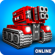 Blocky Cars Shooting games robo wars v 7.4.3 Hack mod apk (Unlimited Money)