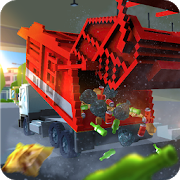 Blocky Garbage Truck SIM PRO v 1.6 Hack mod apk (Unlimited Money)