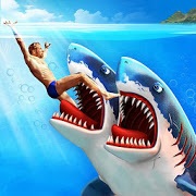Double Head Shark Attack Multiplayer v 8.6 Hack mod apk (Unlimited Money)