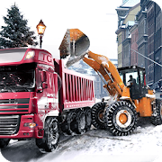 Loader & Dump Truck Winter SIM v 1.7 Hack mod apk (Unlimited Money)