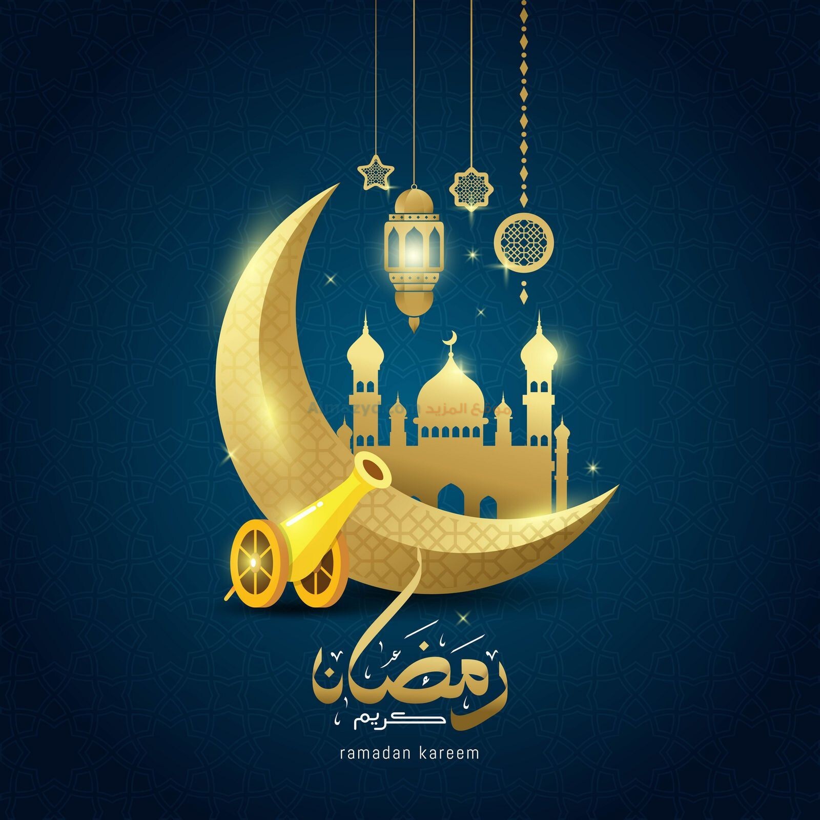 اجمل خلفيات وصور تهنئه رمضان