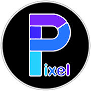 Pixel Fluo  Icon Pack 3.5 APK Patched