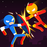 Stick Super Hero Strike Fight for heroes legend v 1.1.0 Hack mod apk (A lot of gold coins / diamonds)