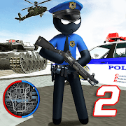US Police Stickman Vegas Rope Hero City Gangster 2 v 1.2 hack mod apk (Coin)