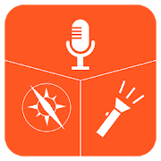 Voice Recorder Compass Flashlight (3 in 1) 1.0.2 APK Ads-Free