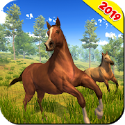 Wild Horse Family Simulator Horse Games v 1.1.9 Hack mod apk(A large number of skill points)