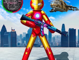 Iron Stickman Rope Hero War Gangstar OffRoad v 1.2 hack mod apk (Coin / Gems)