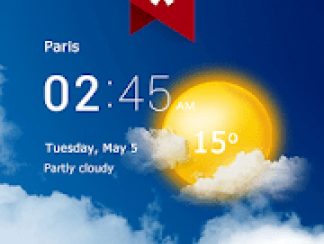 Transparent clock weather (Ad-free) 0.50.04 Mod APK Paid Subscribed