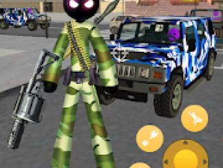 Army Commando Stickman Rope Hero Survival v 1.1 hack mod apk (Coin / Gems)