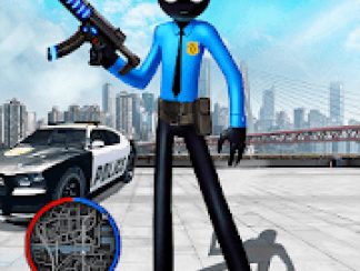 Police Stickman Rope Hero Gangstar Crime Mafia v 1.0 hack mod apk (Coin / Gem)