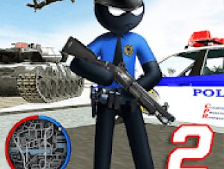 US Police Stickman Vegas Rope Hero City Gangster 2 v 1.2 hack mod apk (Coin)