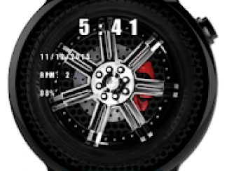 Watch Face Spinning Car Wheel Wear OS Smartwatch 1.0.1 APK Paid