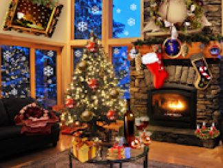 Christmas Fireplace LWP Deluxe 1.88 APK Paid