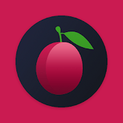 iPlum Black  Round Icon Pack 2.0 APK Patched