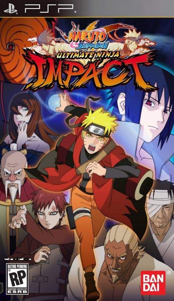 تحميل لعبة Naruto Shippuden impact لمحاكي ppsspp