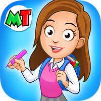 تنزيل لعبة My Town School مدرسة للاندرويد apk